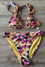 gelb pinker Bikini Takko - Gr S/M