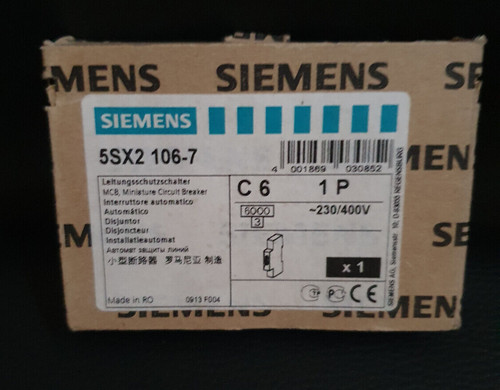 Siemens 5sx2106 c6 - siemens, 1p