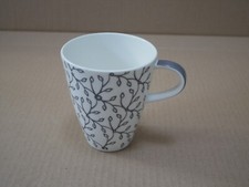 Villeroy & Boch Caffe Club Floral Kaffeebecher Henkelbecher - grau / Steam