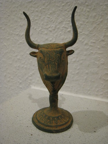Stierkopf minotaurus minoan - minotaurus,