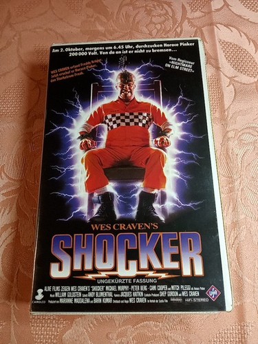 Vhs videokassette shocker - videokassette,