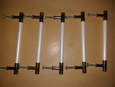 Möbelgriffe, Griffe, Schublade, Tür, Lochabstand 128 mm, 5 Stück, Schrauben 4 mm