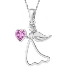 Schutzengel Halskette Kristall