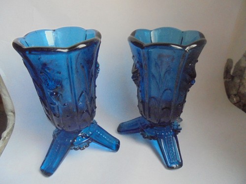 Kleine glasvase vase art - 2x,