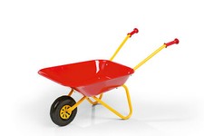 Rolly Toys Kinderschubkarre aus Metall, ab 2,5 Jahre, bis 25 kg, Kunststoffgriff