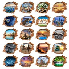 Wandbild Sticker 3D Foto Tapete selbstklebend Wandtattoo Bild Aufkleber 125x100