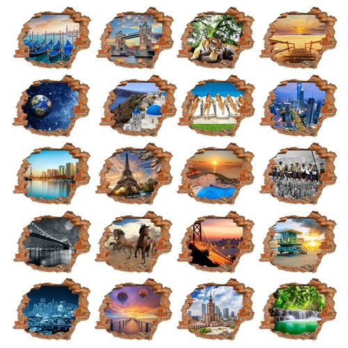 Wandbild sticker foto - sticker, 3d