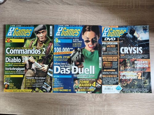 Games zeitschriften - pc,