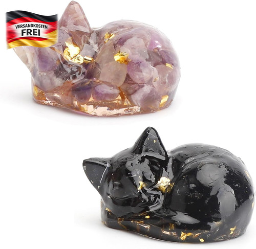 Katzenfigur set dekoration - set,