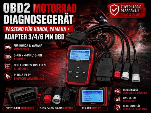 Obd2 motorrad diagnosegerät - obd2,