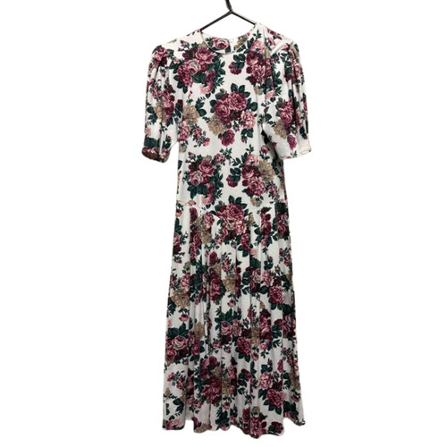 Vintage blumen midi - kleid, 12