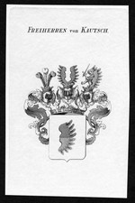 1820 kautsch wappen adel - -,