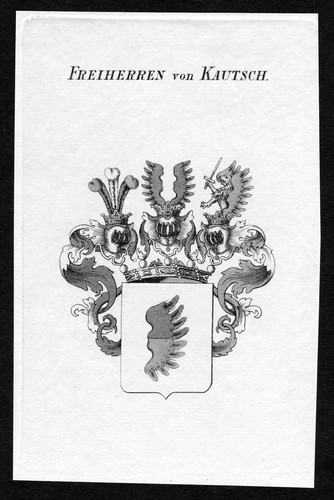 1820 kautsch wappen - -,