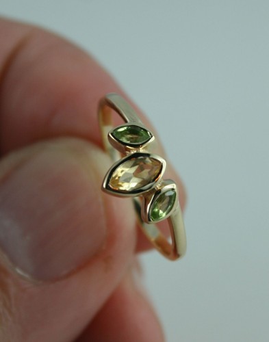 Edelstein ring citrin und - edelstein,
