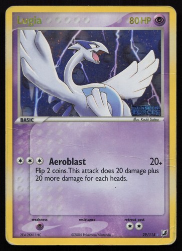 Pokemon tcg lugia - pokemon, poor