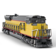 MOC-125311 EMD SD90MAC-H2 Union Pacific Train 2262 Stück Konstruktionsspielzeuge