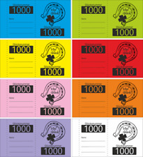 1000 Doppelnummern "Hufeisen"