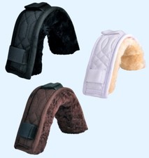 Lammfell Nasenschoner Genickschoner 28cm versch. Farben Trensen Halfter- Polster