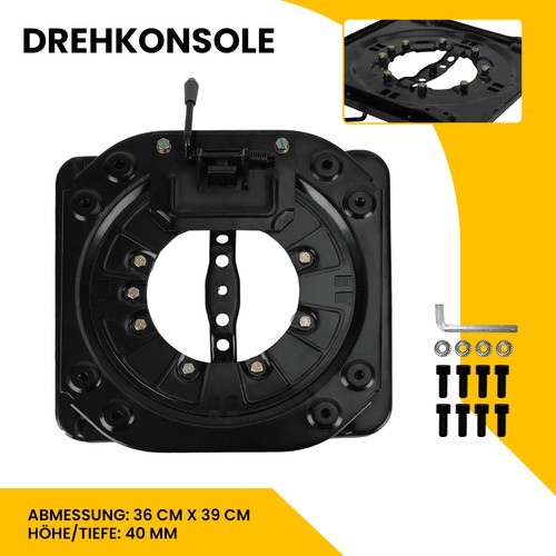 Drehbare sitzbasis für - drehbare, 90°