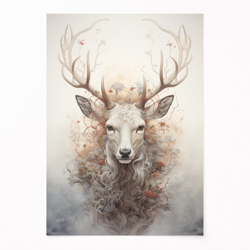 Poster rentier kunstdruck - a4,