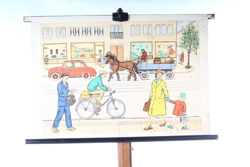 Lehrtafel schulwandkarte auf - lehrtafel,