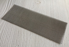 Edelstahl Moosgitter 20x8cm für Aquarium Garnelen Fisch Moose inkl. Angelschnur