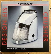 Ice Crusher, Icecrusher, Eisbereiter orig. Gastroback, neuwertig