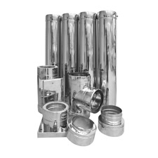 Edelstahlkamin Außenkamin