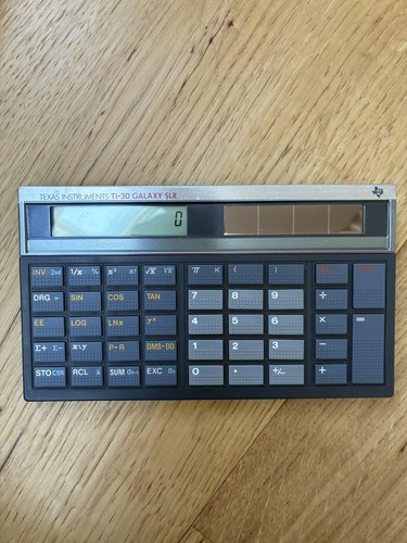 Texas instruments galaxy - texas, ti-30