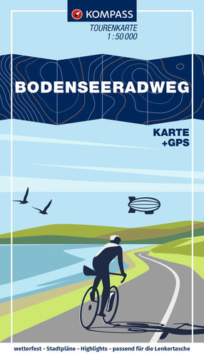 Kompass fahrrad tourenkarte - kompass, fahrrad-tourenkarte