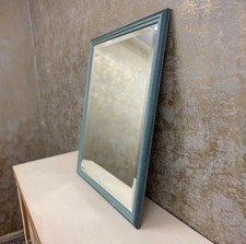 Landhaus Wandspiegel Altblau Anno 1700 Dekoration Einrichtung Bauernhaus Antik