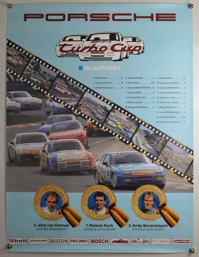 Plakat poster porsche 944 - plakat,