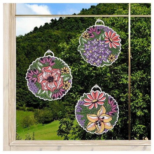 Fensterbilder 3er set - 3er,