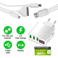 Schnellladegerät & 3in1