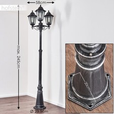 Milchglas Kandelaber Außen