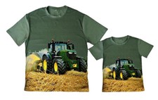 T-Shirt Traktor Fotodruck