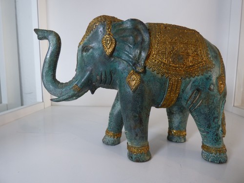 Elefant skulptur aus - skulptur, bronze
