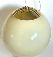 Bauhaus Kugellampe  Pendellampe Opalglas