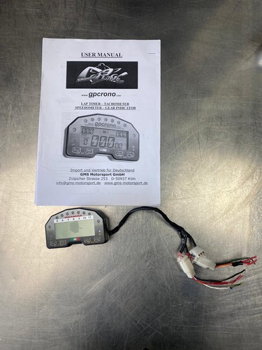 Gpcrono tacho laptimer - gpcrono,