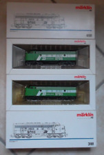 Märklin H0 3181+4181 F7 Amerikanische Diesellokomotive "Burlington" Analog top