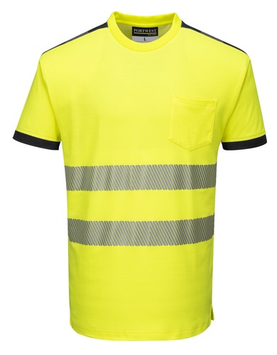 Warnschutz shirt portwest - warnschutz, t-shirt