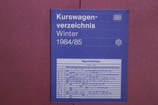 375250 KURSWAGENVERZEICHNIS