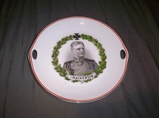 Patriotische Obstschale " V. Mackensen "  ca.  1914 !