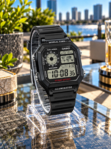 Casio 1200wh 1avdf - casio, ae-1200wh-1avdf