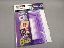 Fiskars übergroße Vorlagen Rechtecke Fotomatten & Bordüren ~ Basteln & Karten