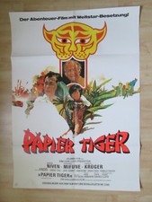 Filmplakat - Papier Tiger ( David Niven , Toshiro Mifune )