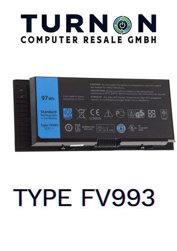 Dell akku type fv993 für - type,