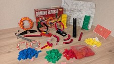 DOMINO EXPRESS "Racing" 2 Looping, Brücken, 500 Steine, Baupläne 