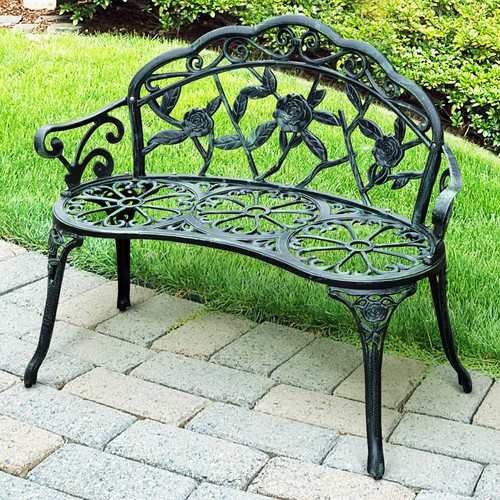 Sitzer antik gartenbank - antik,