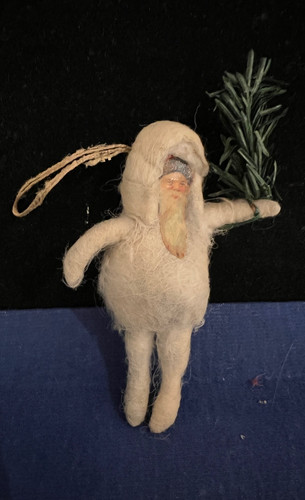 Wattefigur nikolaus mit - wattefigur,nikolaus,